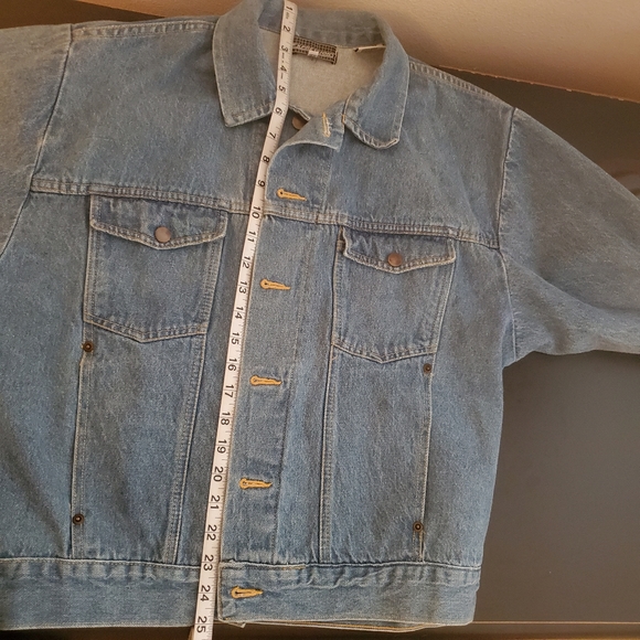 Expressions Button Up Jean Jacket - Picture 4 of 15